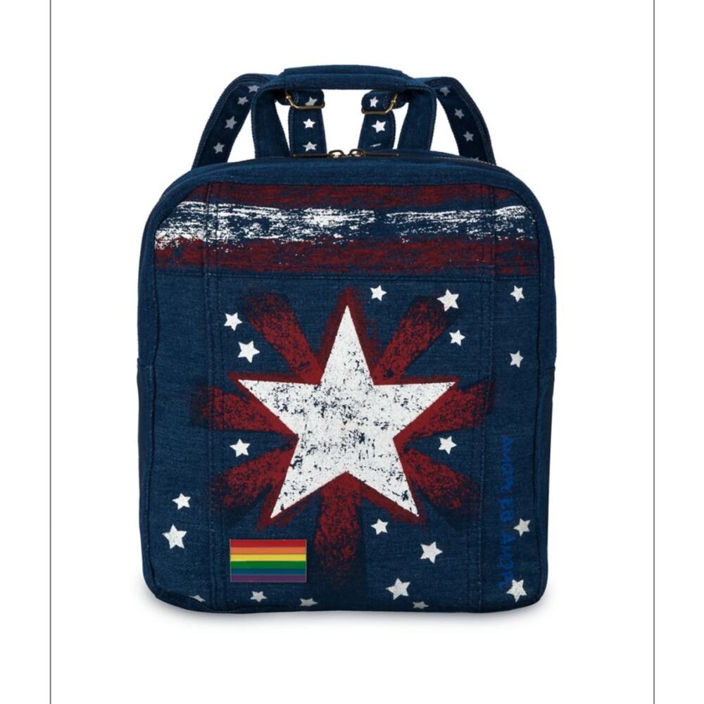 NWT Disney Parks America Chavez Denim Backpack Dr. Strange in Multiverse Madness
